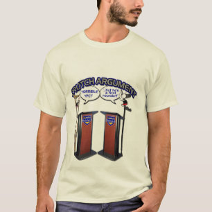 T-shirt d'argument de béquille