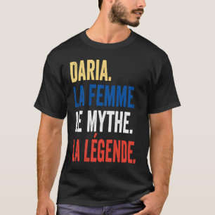 T-shirt Daria La légende du mythe féminin pour la Daria