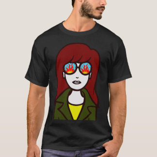 T-shirt Daria sur le feu