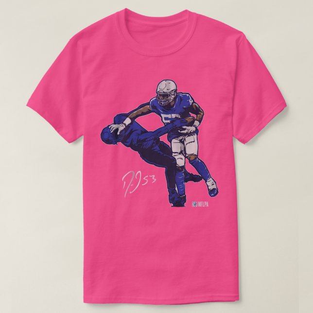 T-shirt Darius Leonard bras rigide (Design devant)