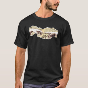 T-shirt Dark Academia Esthétique Création D'Adam Par Miche
