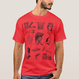 T-shirt Dark Academia Vêtements Esthétique Livre Lover Boo