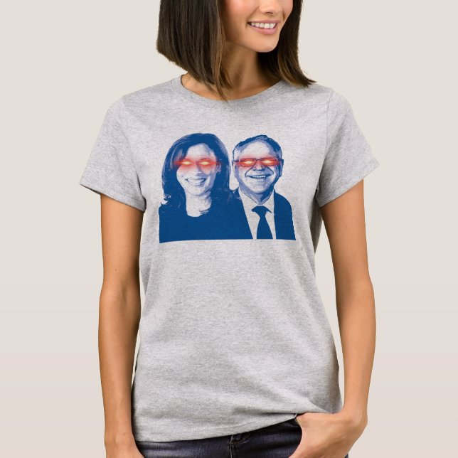 T-shirt Dark Harris Walz (Devant)