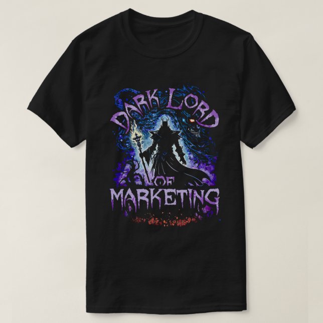 T-shirt Dark Lord of Marketing (Design devant)