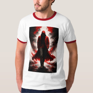 T-shirt Dark Power Awakening à figure à capuchon r