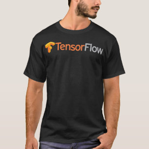 T-shirt Dark Tensorflow Software Developer T
