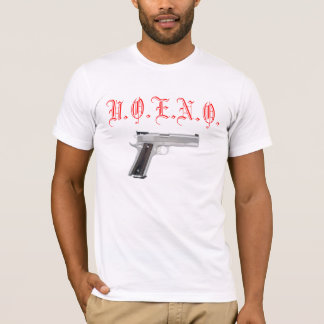 T-SHIRT d'ARME À FEU blanc de la La Monda&Co.