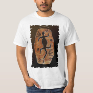 T-shirt d'art aborigène australien GOANNA DREAMTIM