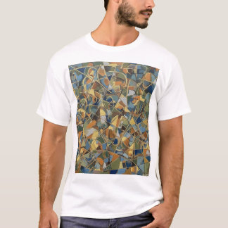 T-Shirt d'Art Abstrait Chaotique