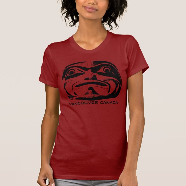 T-Shirt d'art autochtone Vancouver Organic Custom  (Devant)