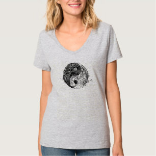 T-shirt d'art de bruit de Nancy (cou en vé)