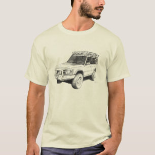 T-shirt d'art de camion de Land Rover