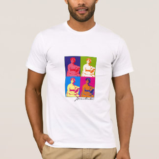T-SHIRT D'ART DE JANE AUSTEN POP