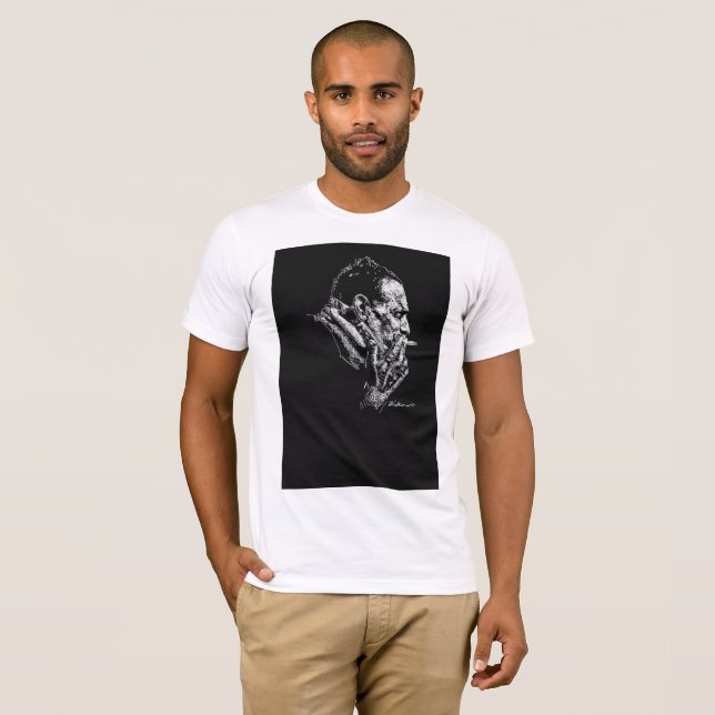 T-shirt d'art de Laxmi Prasad Devkota (Devant entier)