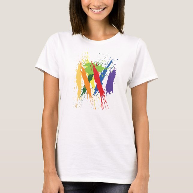 T-shirt d'art de protéine de GPCR (femmes) (Devant)