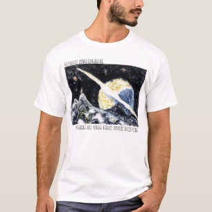 T-shirt d'art de vagabond de l'espace