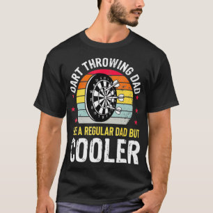 T-shirt Dart Jeter Papa Père Dart Joueur Dents Drôle Drôle