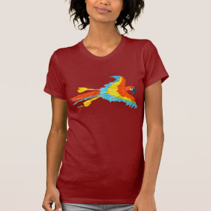 T-shirt d'art : Perroquet tropical