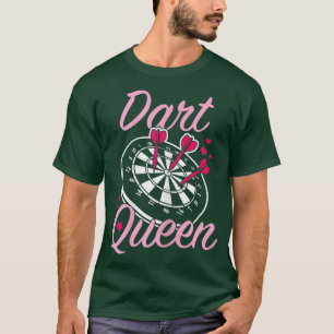 T-shirt Dart Queen jeu de fléchettes pour femmes