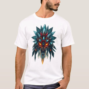 T-shirt d'art tribal dynamique