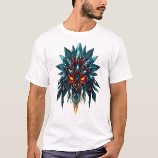 T-shirt d'art tribal dynamique