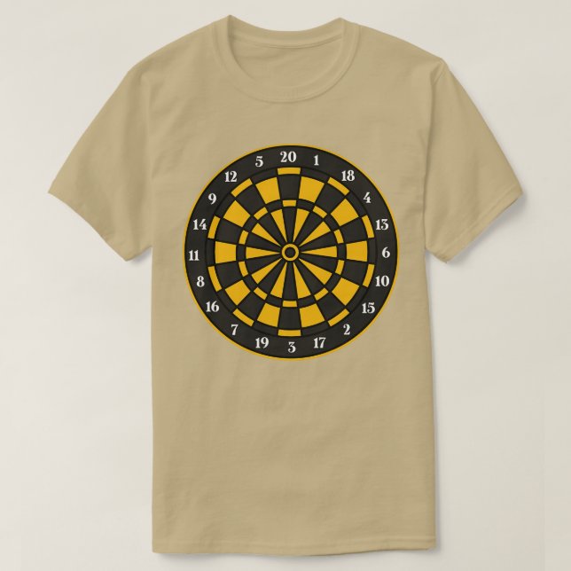 T-shirt Darts Dartboard (Design devant)