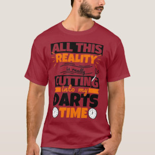T-shirt Darts Drôle Dire Hobby