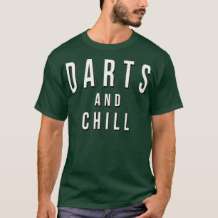 T-shirt Darts Fan Bar Jeu Hobby Sport Lover