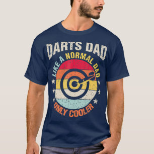 T-shirt Darts Papa Comme Un Cadeau De Père Régulier Pour L