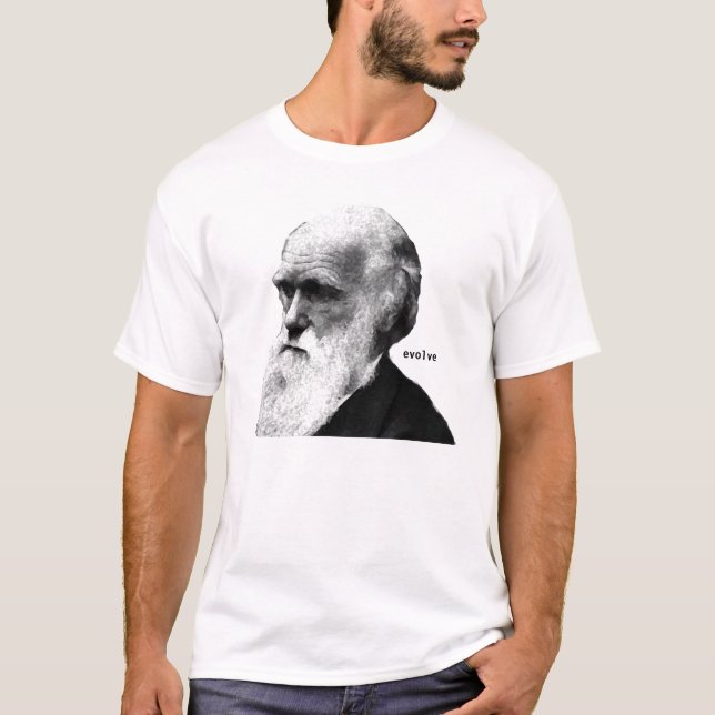 T-shirt Darwin - évoluez (Devant)
