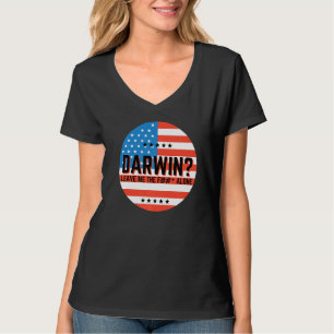 T-shirt Darwin Laisse-Moi Aller Seule Faisons Aller Darwin