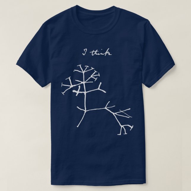 T-shirt Darwins Arbre de vie Évolution Biologie (Design devant)