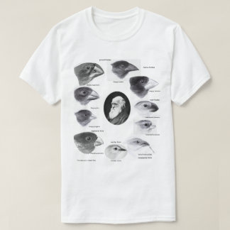 T-shirt Darwin's finches