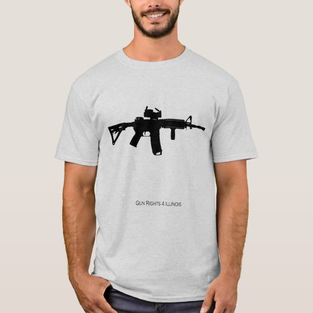 T-Shirt das AR15 der Männer (Vorderseite)
