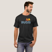 T - Shirt das AUTM der Männer - Schwarzes