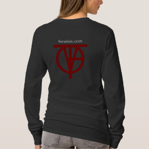 T - Shirt das L/S der Frauen F6