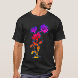 T-shirt Dasies SundownArt