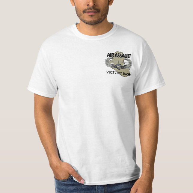 T-shirt d'assaut aérien de Camp Victory (Devant)