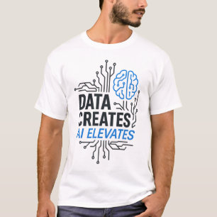 T-shirt Data Foundation Ascent : Technologie Abstraite d'é