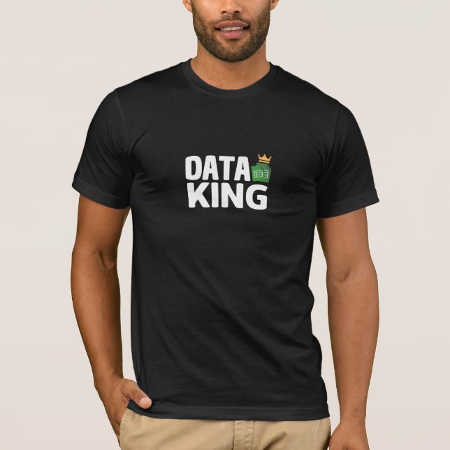 T-shirt Data King (Devant)