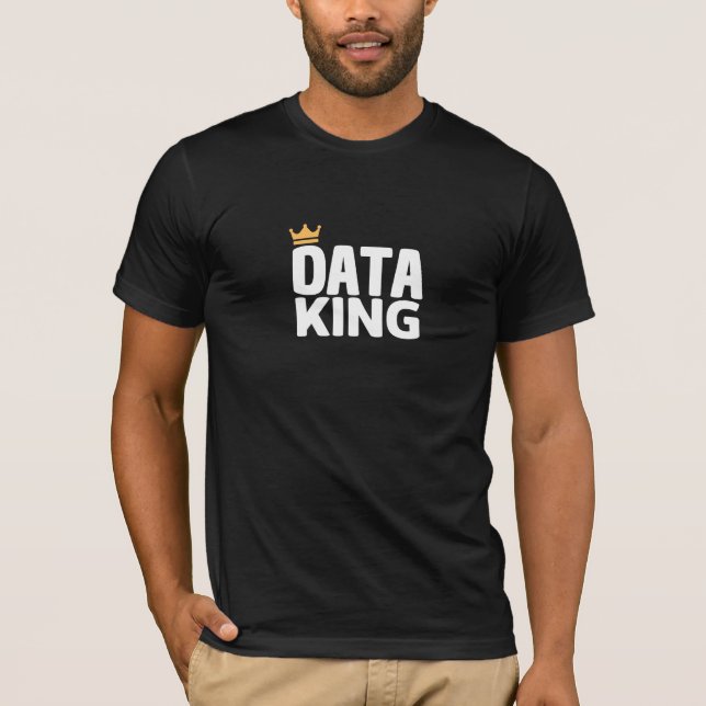 T-shirt Data King (Devant)