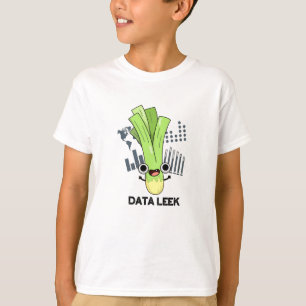 T-shirt Data Leek Funny Ordinateur Veggie Pun