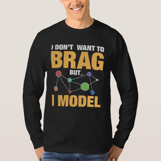 T-shirt Data Science Statistics IT Analyst (Devant)