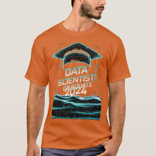 T-shirt data scientist Graduate 2024 Funny statistique gra