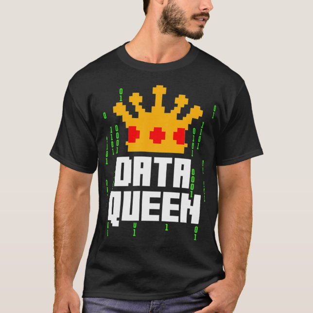 T-shirt Data Scientist Research Data Science Mining Analys (Devant)