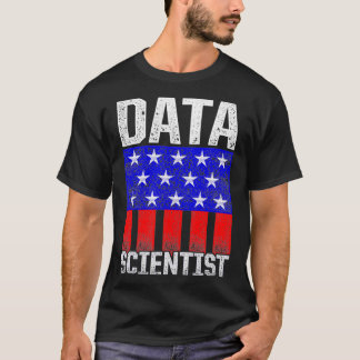 T-shirt Data Scientist USA Indicateurs Data Science Mining