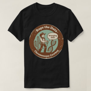 T-shirt Data Wrangler sur Range Genomics Edition