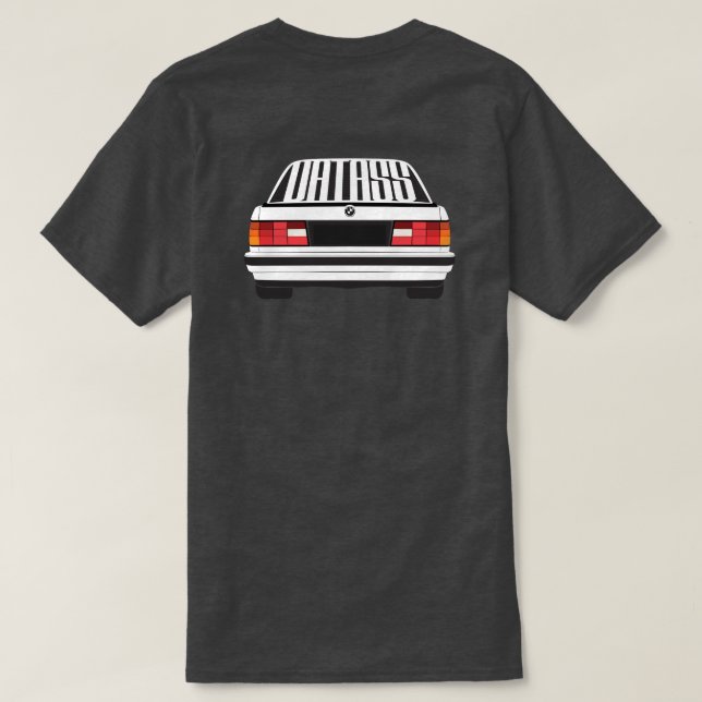 T-shirt Datass BMW E30 (Design dos)