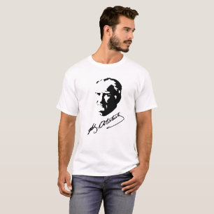 T-shirt d'Ataturk avec le signe