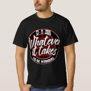 T-shirt Date d'établissement